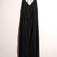 Carbon38 - Open-Back Plunge Midi Dress (XS)