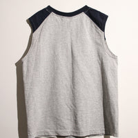 Sleeveless Baseball Graphic Tank (S)