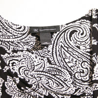 INC - Paisley Asymmetrical Top (XS)