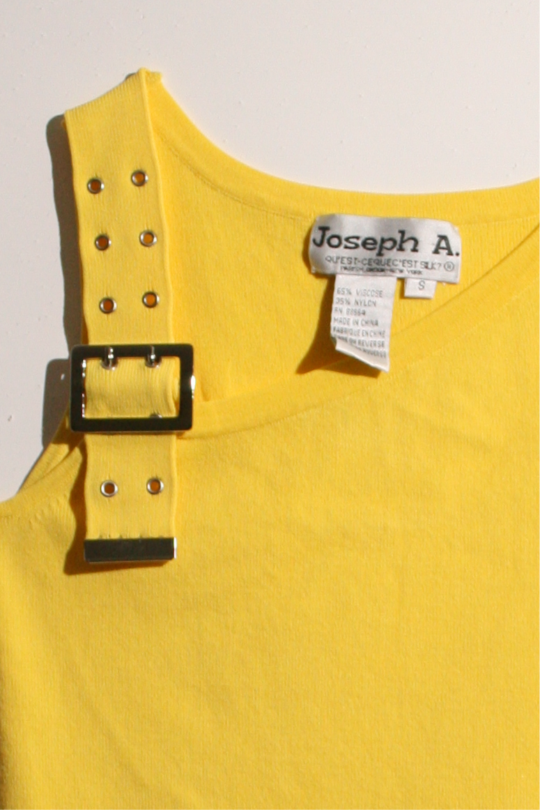 Joesph A. - Asymmetrical Buckle Top (S)