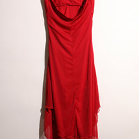 Strapless Midi Dress (S)