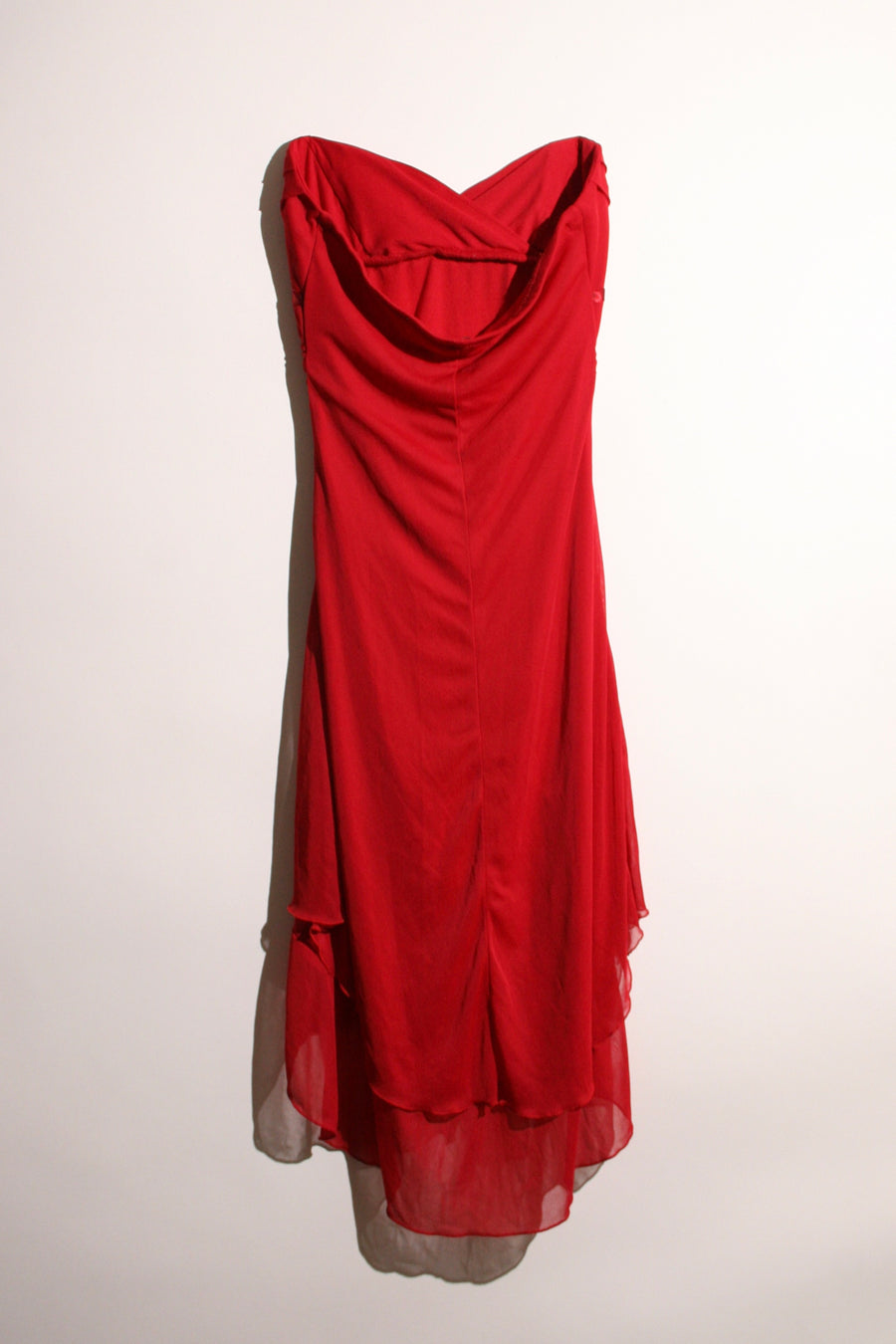 Strapless Midi Dress (S)