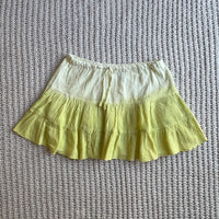Ombre Tiered Mini Skirt (M)