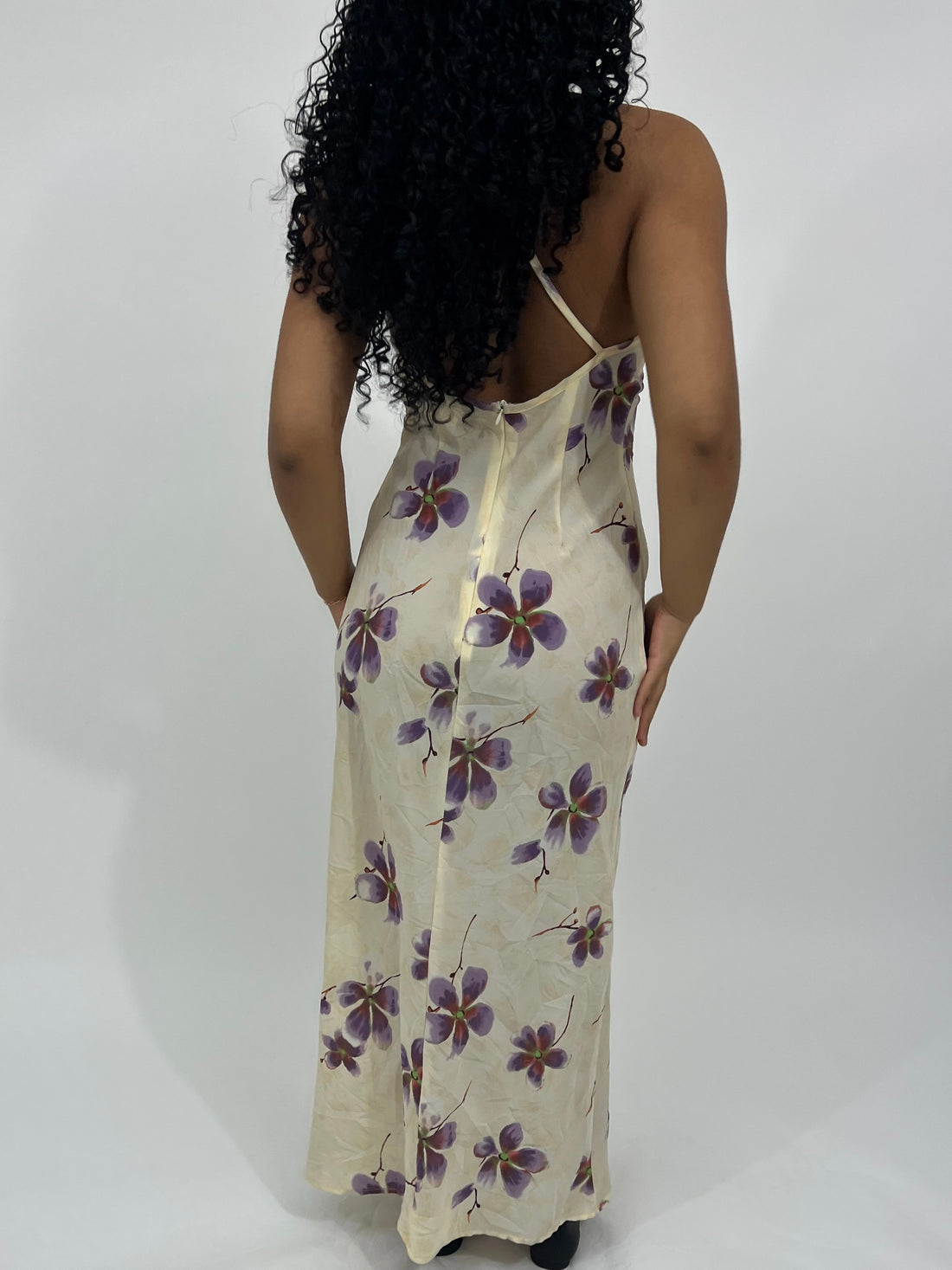 High Neck Open Back Rampage Maxi Dress (4-6)