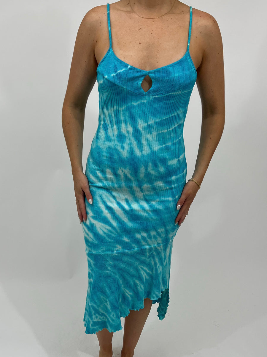 Tie Dye Mermaid Style Rampage Dress (S)